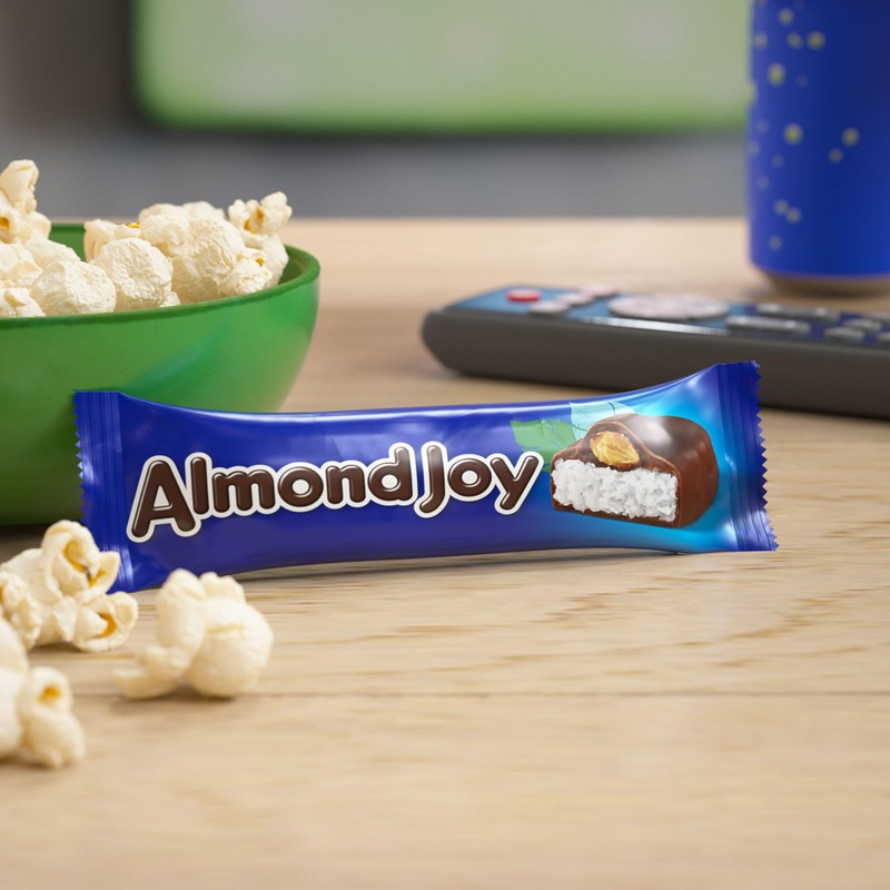 ALMOND JOY Coconut and Almond Chocolate Candy Bars, 1.61 oz
