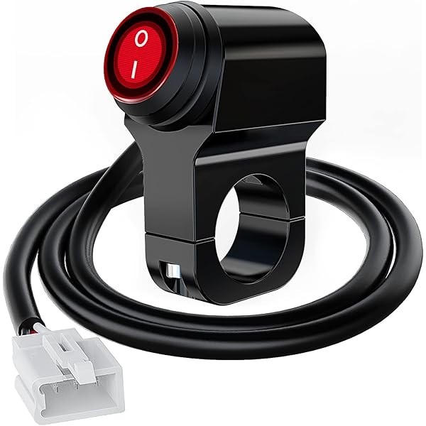 Nilight Motorcycle Handlebar Switch Plug and Play 12V ATV Light