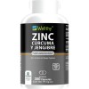 Wellthy Zinc, Cúrcuma Y Jengibre 300 Cápsulas. Sabor Sin Sabor