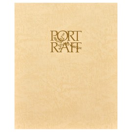 Hakuba M718-6T-1 Regular Display Card, No. 718, 6 Cut Sizes, 1 Side (Vertical) Cream