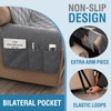 H.VERSAILTEX 100% Waterproof Couch Covers for 3 Cushion Couch Sofa
