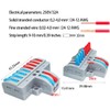 CESFONJER Electric Clamps, Pack of 6 Compact Connection Clamps for