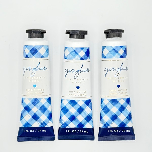 Gingham Hand Cream 3-Piece Bath and Body Bundle | Pack