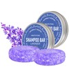ARCHIDATE Lavender Shampoo Bar, 2Pcs Solid Solid Shampoo and Conditioner