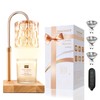 Candle Warmer Lamp with 3 Bulbs, Adjustable Height Dimmable Candle