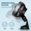 Portable Car Fan with Strong Suction and 4 Speeds,USB Dashboard