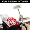 Lightweight Hammer for Home Project, Small Hammer for Jewelry Making,