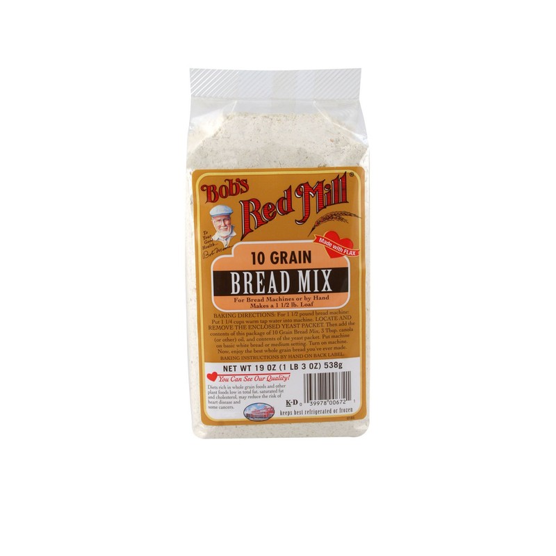 Bob's Red Mill 10 Grain Bread Mix, 19 Ounce (Pack