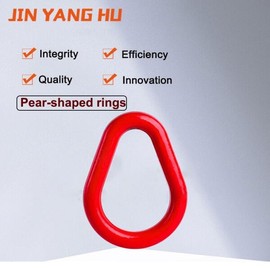 고강도 배 모양의 크레인 리프팅 링 단조 합금강 용접 액세서리 [02 Size9] High Strength Boat-Shaped Crane Lifting Ring Forged Alloy Steel Welding Accessory [02 Size9]