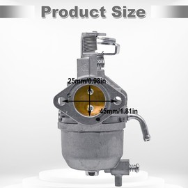 ZAMDOE Carburetor for EZGO RXV 2008+ for TXT 2010-2015 for Valor 2010-2014 ST 400 MPT 800 for Refresher 1200 for Cushman 280 for Commander 2200 for Bellhop for 13HP FJ400D Engine Motor Golf Cart