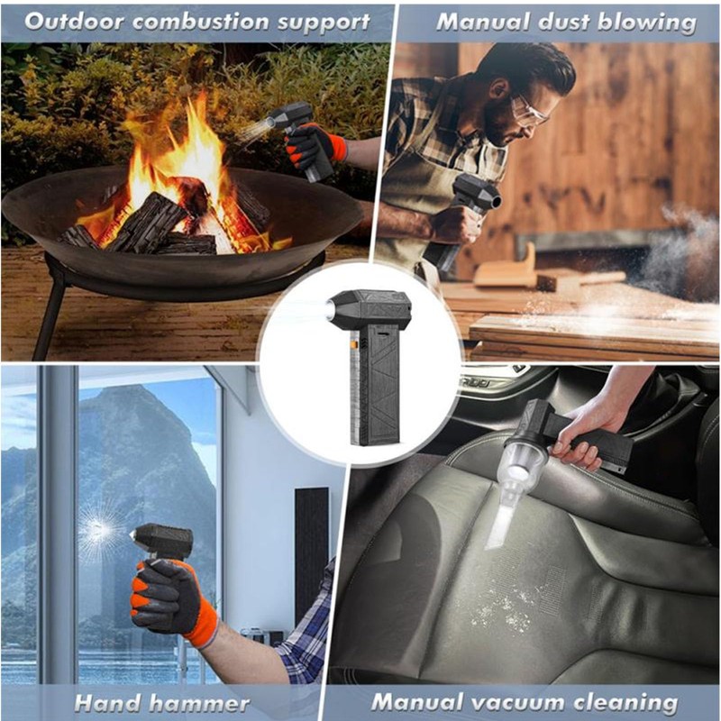 Jet Dry Mini Blower, 130000 RPM Portable Mini Hand Powerful
