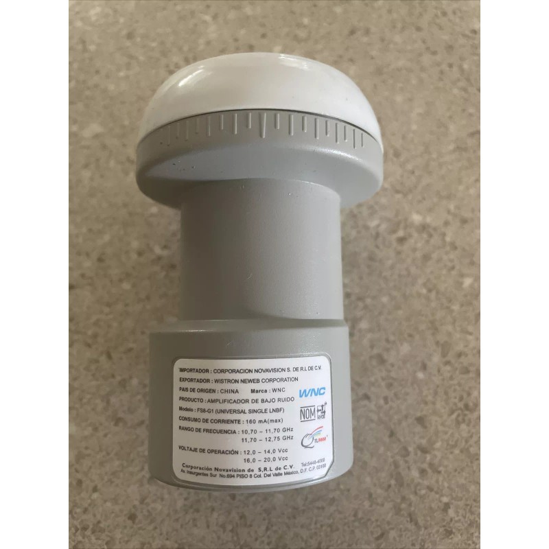 Sky LNB Sky Mexico satélite 58