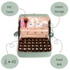 Ethereal Nail Polish Organizer Case Holds 50+ Bottles(15ml/0.5fl.oz) and Nail