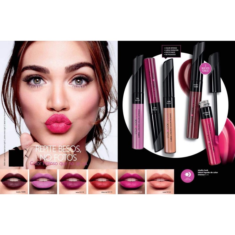 Cyzone Studio Look Intense Color Liquid Lipstick, Long-lasting, High Fixing,