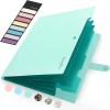 Sooez Letter Size Accordion File Folder Green