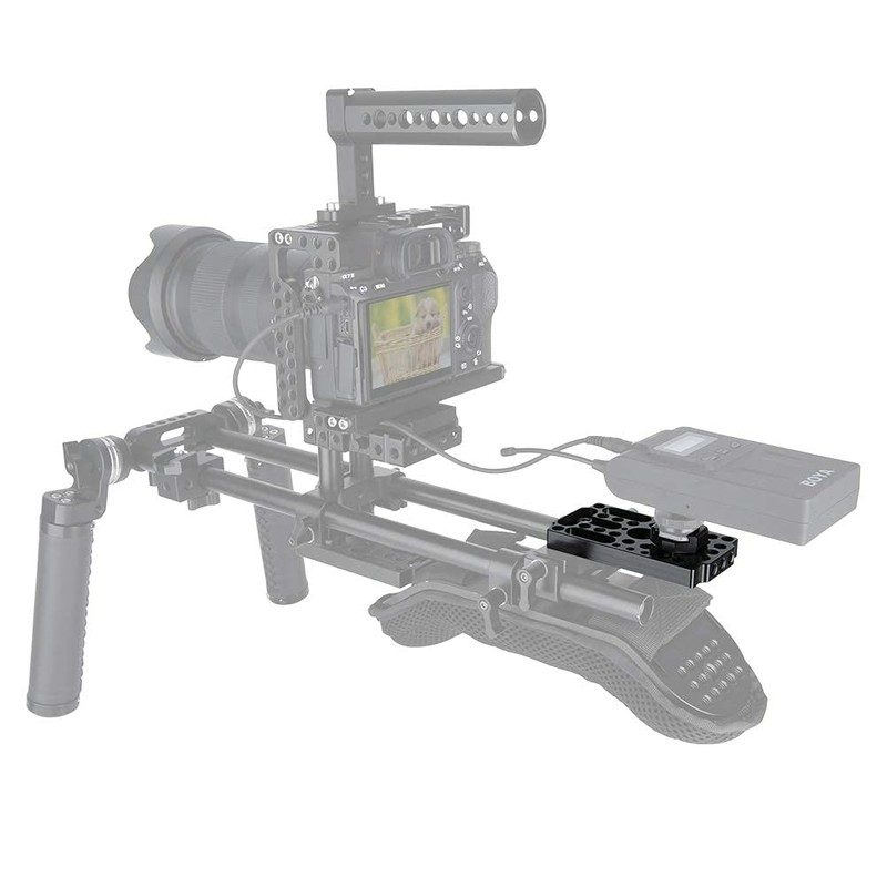 NICEYRIG Switching Cheese Easy Plate Kit with Cold Shoe Mount