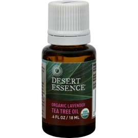 Pack of 3 x Desert Essence Oil Lavender and Tea Tree - 0.6 fl oz