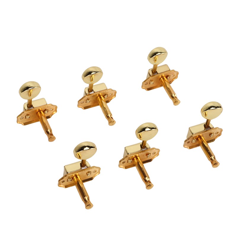 6 Pcs String Tuning Pegs 3L3R High Strength Metal Machine