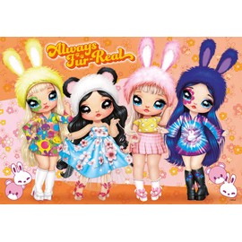 Clementoni - 20186 - Brilliant puzzle - Na Na Na Surprise - 104 pieces - jigsaw puzzles for kids age 6 - Made in Italy, cartoon puzzles