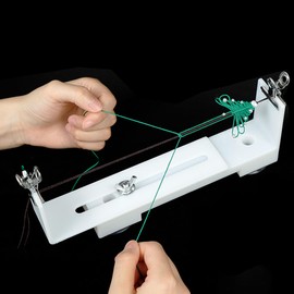 HAOBIN Paracord Jig Template Bracelet Maker Kit Template for Bracelets Bracelet Maker With 2 Tweezers and 2 Suction Cups Adjustable Length Tool for DIY Bracelet Knitting (White)