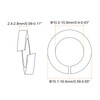 sourcing map 15 Pcs Spring Lock Washer, M10 Split Lock