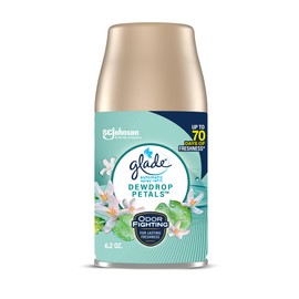 GLADE 6.2 OZ AUTOMATIC SPRAY REFILL - DEWDROP PETALS