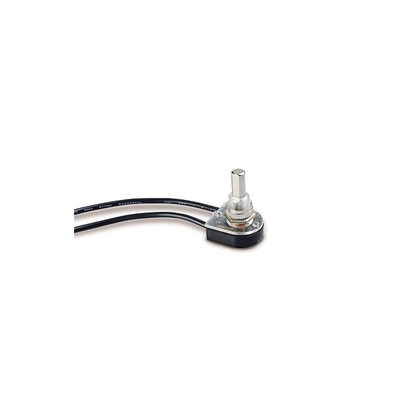Gardner Bender GSW-24 Double Insulated Electrical Push Button Switch, SPST,