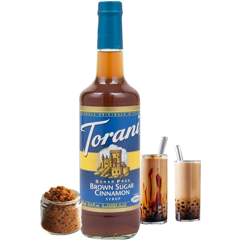 Torani Brown Sugar Cinnamon Syrup Sugar Free 25.4 Fl Oz