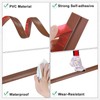 M METERXITY Floor Transition Strip Self Adhesive, 3.28FT PVC Transition