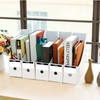 JINCHIDA 3 Pack Magazine File Holder with 3 Labels,Cardboard Magazine