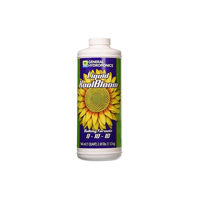General Hydroponics Liquid Kool Bloom Fertilizers, 1-Quart