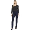 NYDJ Women's Pull On Marilyn Straight Jeans, Rinse