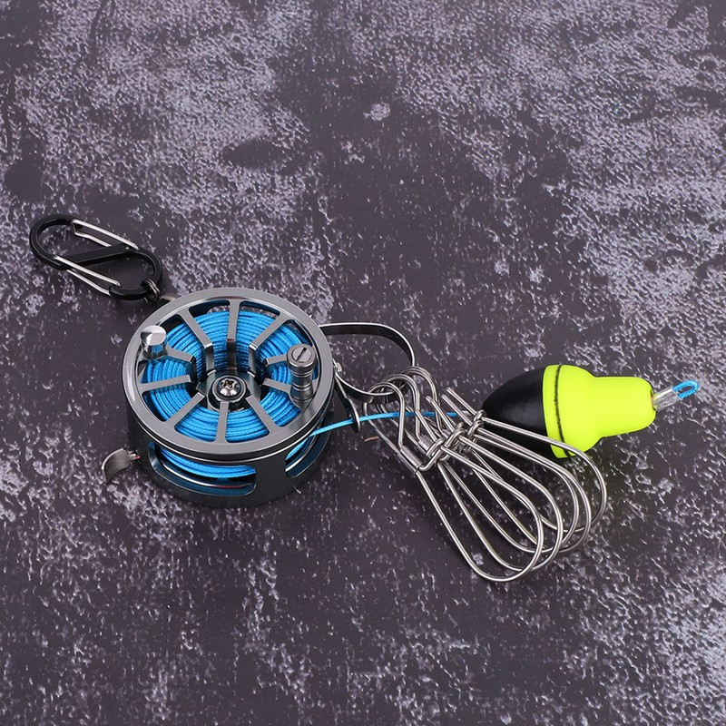 Fish Lock Buckles 6m 5 Locks Chain Stringer with Float