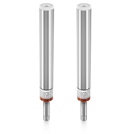 3/4" Boat Seat Pin Post (2-Pack, 11"), Lock-in Style Non-Threaded Pedestal Post for Marine Boat Seat Mounting, Aluminum Extension Pole for Pontoon, Fishing Boat, Bass Boat, and More
