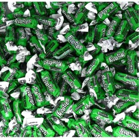 Frooties Green Apple Tootsie Roll Chewy Candy 360 Piece Count, 38.8 oz Bag