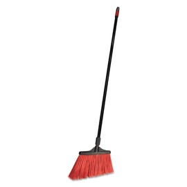 O-Cedar Commercial CB064205 13 in. Maxistrong Angle Broom Unflagged Polypropylene44; Red - Case of 6