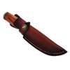 Leather Knife Sheath, Straight Knife Holster Knife Blade Cover Belt