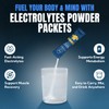 EVOLV Electrolytes Powder Packets – Electrolyte Packets with Palatinose, Sodium