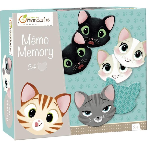 Avenue Mandarine - Ref JE505O - Children's Memory Game -