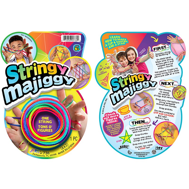 JA-RU Stringy Majiggy Cats Cradle - Chinese String Toys (2