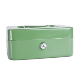DONAU 5232001PL-06 Medium Cash Box 200 x 90 x 160 mm Green