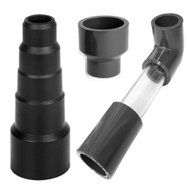 Wet Vac Attachment AC Drain Line Vacuum Adapter to Unclog and Evacuate A/C HVAC Drain Lines, Universal Hvac Ac Drain Line Cleaner Tool Vacuum Hose To PVC Pipe 3/4", 1" Adapter