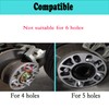 4 x Car Wheel Spacers, 4/5 Holes Wheel Spacers, Aluminium