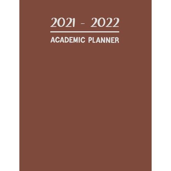 Teacher Planner 2021-2022 academic year 8.5 x 11: Monthly &