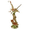 FOLKOR LIFE Resin Fairy Statue Hand-Painted Elegant Fantasy Decor, Dancing