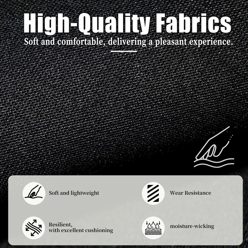 EDIETH Front and Rear Seat Covers for Toyota 4Runner 2011–2024