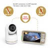 5in Baby Monitor with Camera and Audio Remote PTZ Night