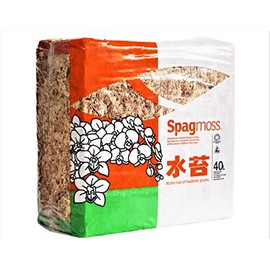 Sphagnum Moss 40 Liters New Zealand Grade AA Great for Reptiles, Bedding and Terrarium 500 Gram Bale