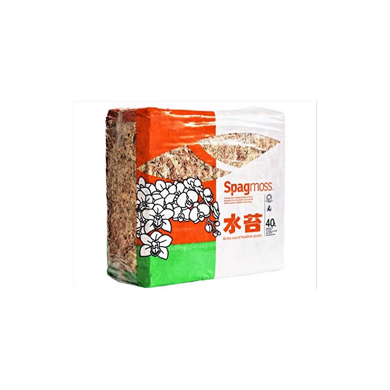 Sphagnum Moss 40 Liters New Zealand Grade AA Great for