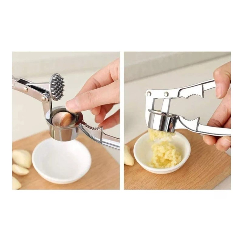 SARO STORE Prensa De Ajo Exprimidor Triturador